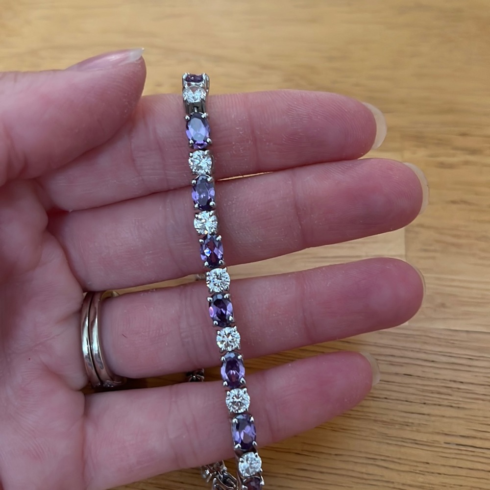 Sterling silver bracelet stamped 925